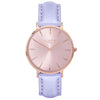 Mykonos Vegan Leather All Rose & Coral Watch Hurtig Lane Vegan Watches