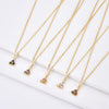 Vistosa Trio Gold Necklace- Champagne Necklaces Hurtig Lane 